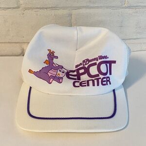 VTG 1982 White Epcot Center Hat Check Description